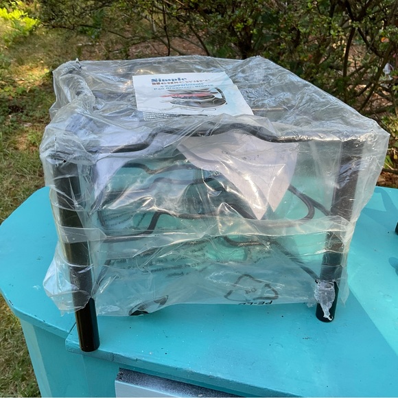 4 Compartments Pan Organizer Bronze New In Package - Picture 5 of 6